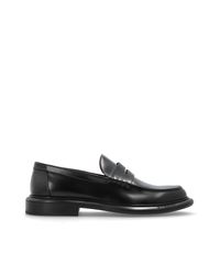 Givenchy Black Leather Loafers
