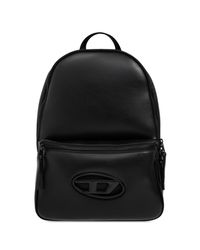 DIESEL Black Backpack Holi-D Backpack