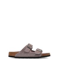Birkenstock Brown 'Arizona Bs' Slides for men