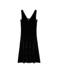 Zadig & Voltaire Black Velvet Dress 'Renzo'
