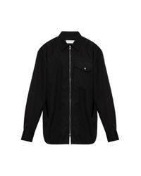 Dries Van Noten Black "Vroomson" Shirt for men