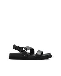 Max Mara Black 'Macro' Sandals