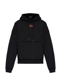 44 Label Group Black Sweatshirt With Logo for men