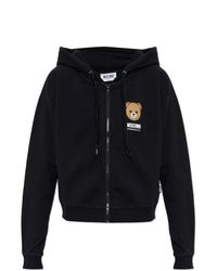 Moschino Blue Sweatshirt With Logo