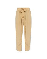 Isabel Marant Natural 'Falcona' Trousers