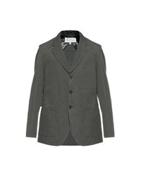 Maison Margiela Gray Single-Vent Blazer for men