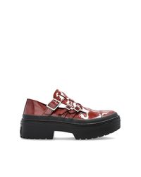 Converse Red Ctas Lugged Shoes