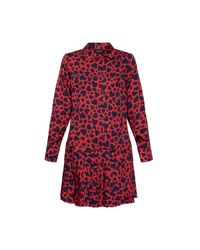 Kate Spade Red Dress With Logo