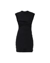 Alexander Wang Black Dress With Ruching