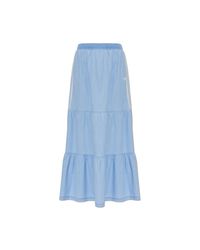 Adidas Originals Blue Skirt With Logo