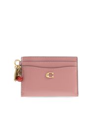 COACH Pink Card Holder