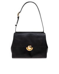 Furla Black Shoulder Bag 'Domus Small'