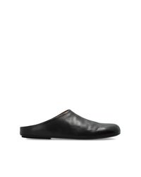 Marsèll Black Leather Shoes "Passo" for men