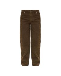Moncler Green 'Cargo' Jeans