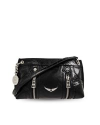 Zadig & Voltaire Black Sunny Mood Shoulder Bag