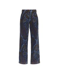 Etro Blue Jeans Trousers