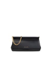 MICHAEL Michael Kors Black Clutch Carmine