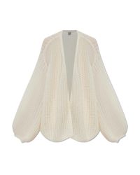 Totême Natural Mohair Cardigan