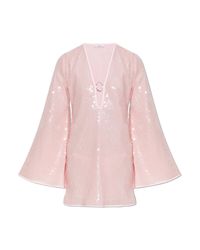 Oseree Pink Sequin Dress