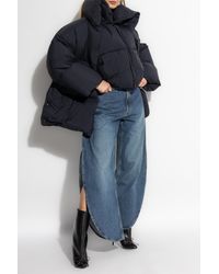 Alaïa Blue Down Jacket