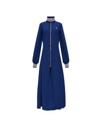 Adidas Originals Blue Dress With Logo