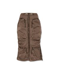 DIESEL Brown 'o-mirta' Skirt