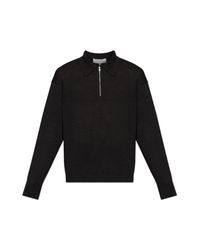 Studio Nicholson Black 'Heddy' Sweater for men