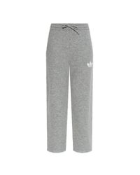 Adidas Originals Gray Sweater With Logo