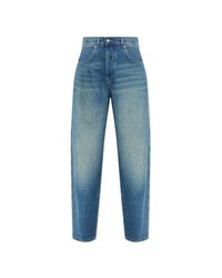 Moschino Blue Wide-Leg Jeans