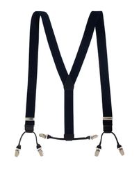 Giorgio Armani Blue Suspenders for men