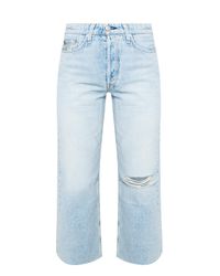 Rag \u0026 Bone Denim Maya High Waist Ripped 
