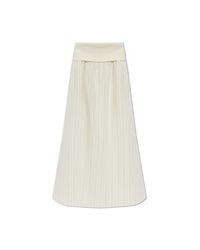 Samsøe & Samsøe White Skirt "Sathea"