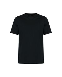 Brioni Black Crew Neck T-Shirt for men