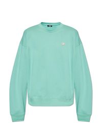 Versace Green Sweatshirt With Patch for men