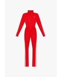 Adidas Originals Red Jumpsuit With Logo