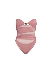 Moschino Pink One-Piece Swimsuit