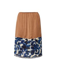 Munthe Blue 'Ninia Slip' Skirt