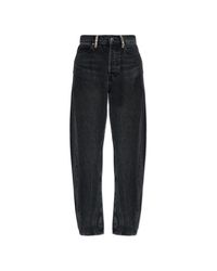 Alexander Wang Black Wide-Leg Jeans