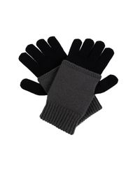 MM6 by Maison Margiela Black Gloves