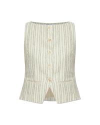 Samsøe & Samsøe White "Saloves" Vest