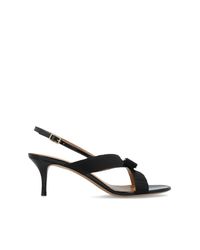 Ferragamo Black Heeled Sandals "Rima"