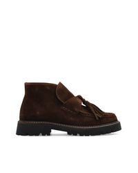 POSA Brown 'Aosta' Ankle Boots
