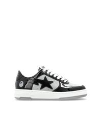 A Bathing Ape Black Sports Shoes