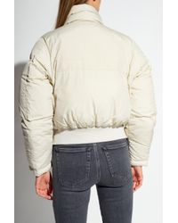 DIESEL 'w-peyton' Down Jacket in Natural | Lyst UK