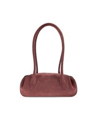Yuzefi Purple 'Oyster Mini' Shoulder Bag