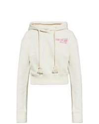 Versace Jeans Couture White Hoodie