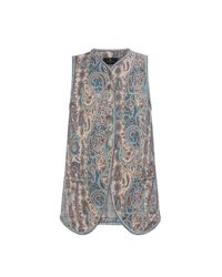Etro White Patterned Vest