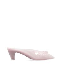 Chloé Pink Heeled Mules "Jelly"