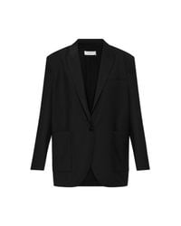 IRO Black Wool Blazer 'Camylle'