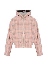 PDF Pink Plaid Pattern Jacket for men